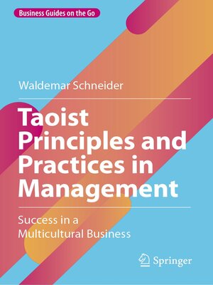 cover image of Taoist Principles and Practices in Management